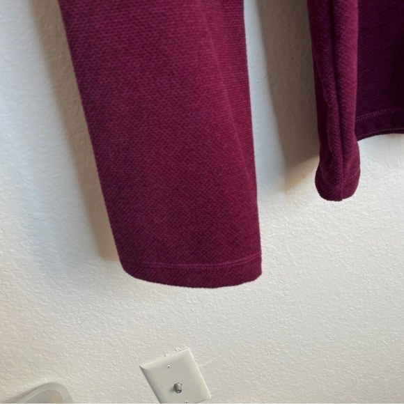 The North Face Mens Textured Cap Rock 1/4 Zip Pullover Boysenberry Size XXL - Picture 2 of 11